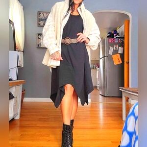 Asymmetrical Boho Racerback Dress